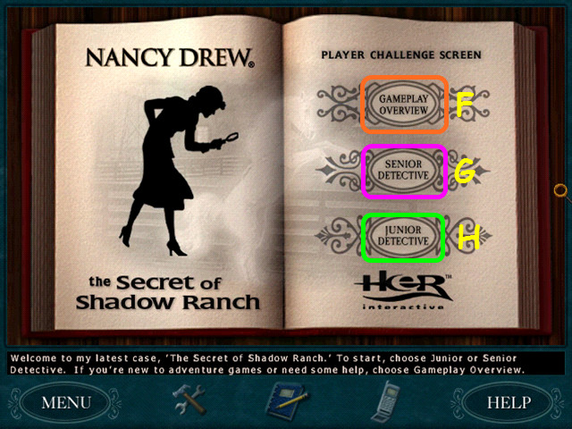 Nancy Drew: Secret of Shadow Ranch