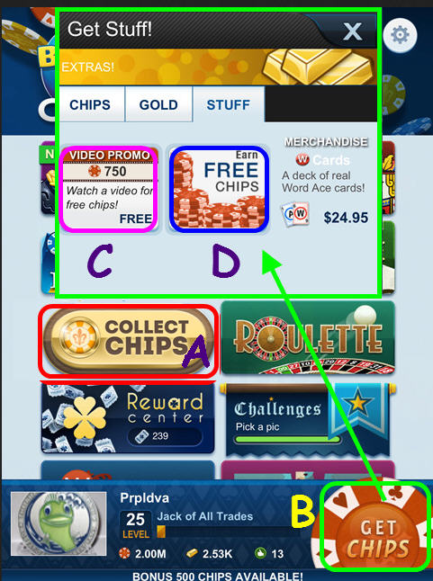 how do you spend gold bars in big fish casino