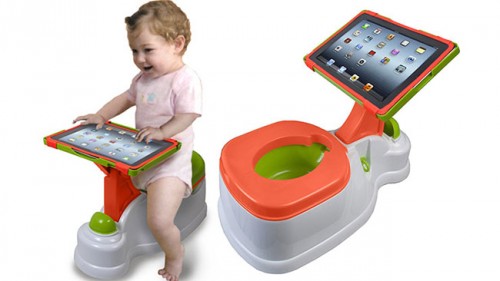 Throne of Games: Game While You Go <br />With These Brilliant Bathroom Accouterments